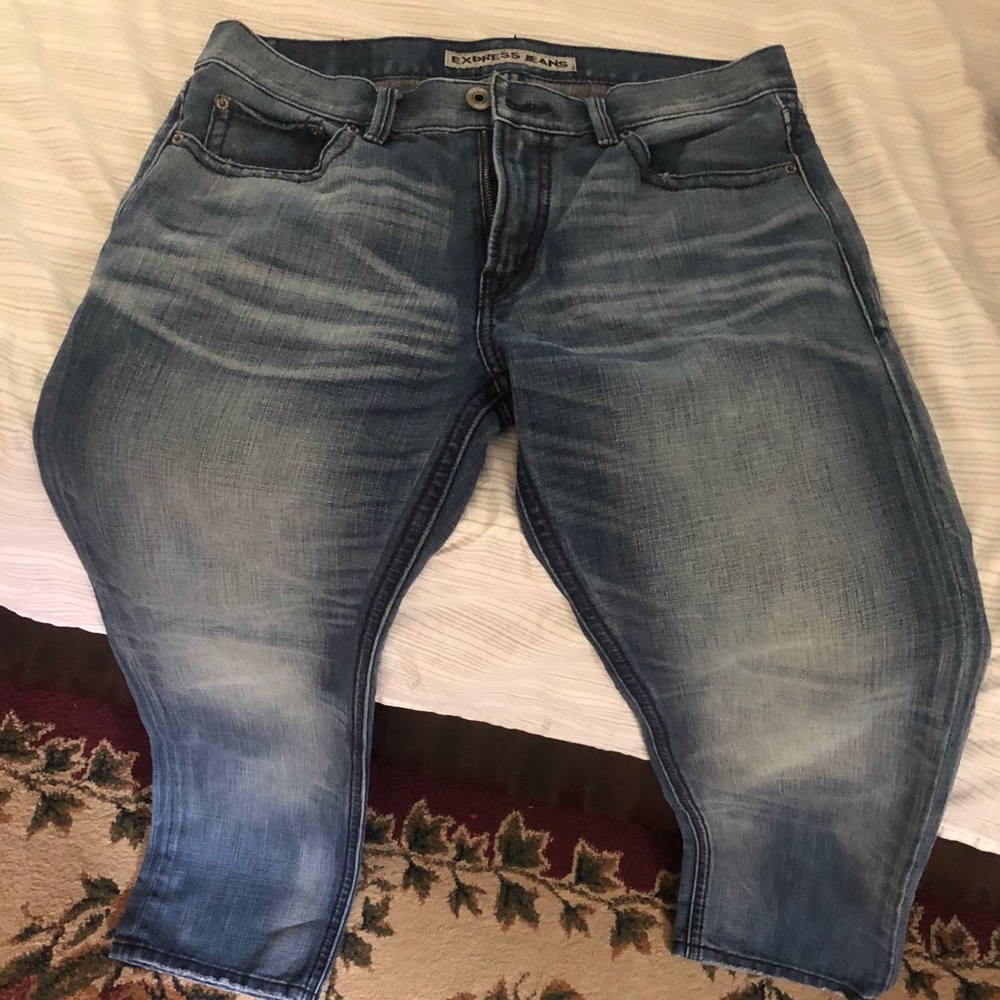 Express Men’s Kingston Classic Fit straight leg